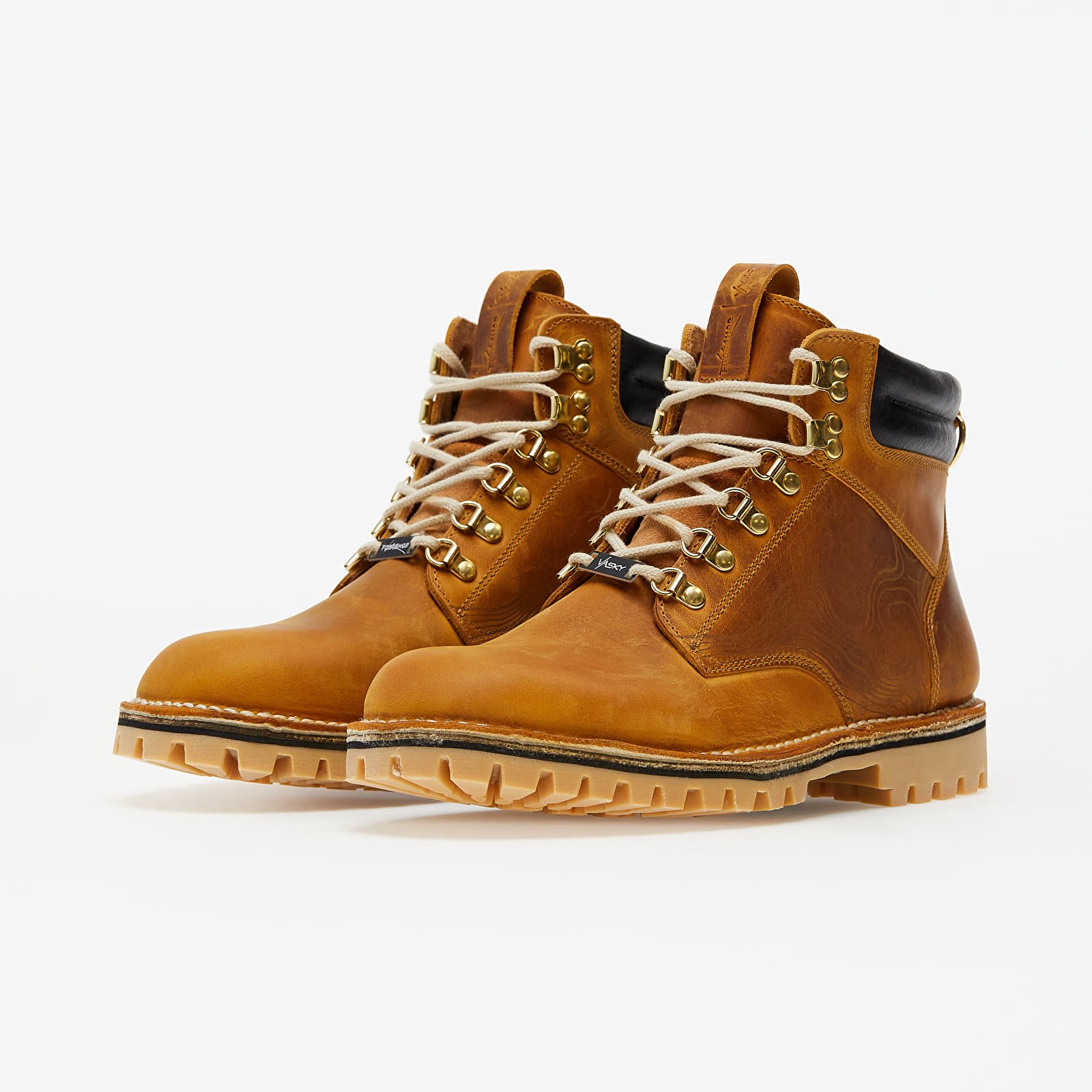 Pánské tenisky a boty Footshop x Vasky Urban Hiking Caramel