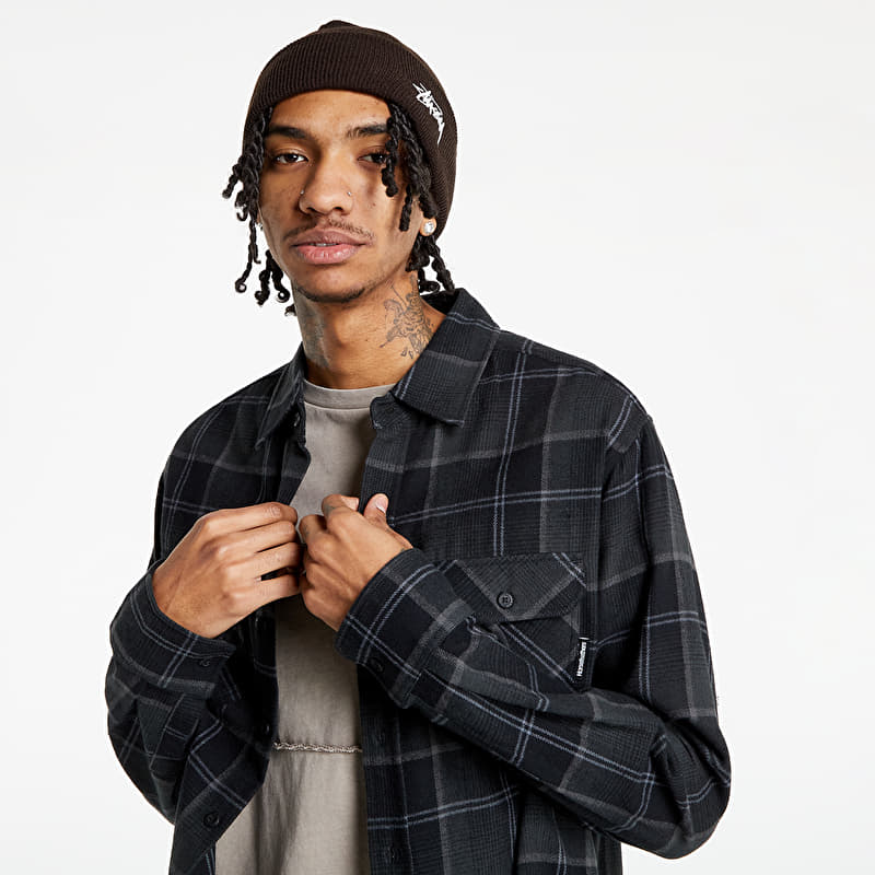 Cămașă Horsefeathers Dough Shirt  Anthracite