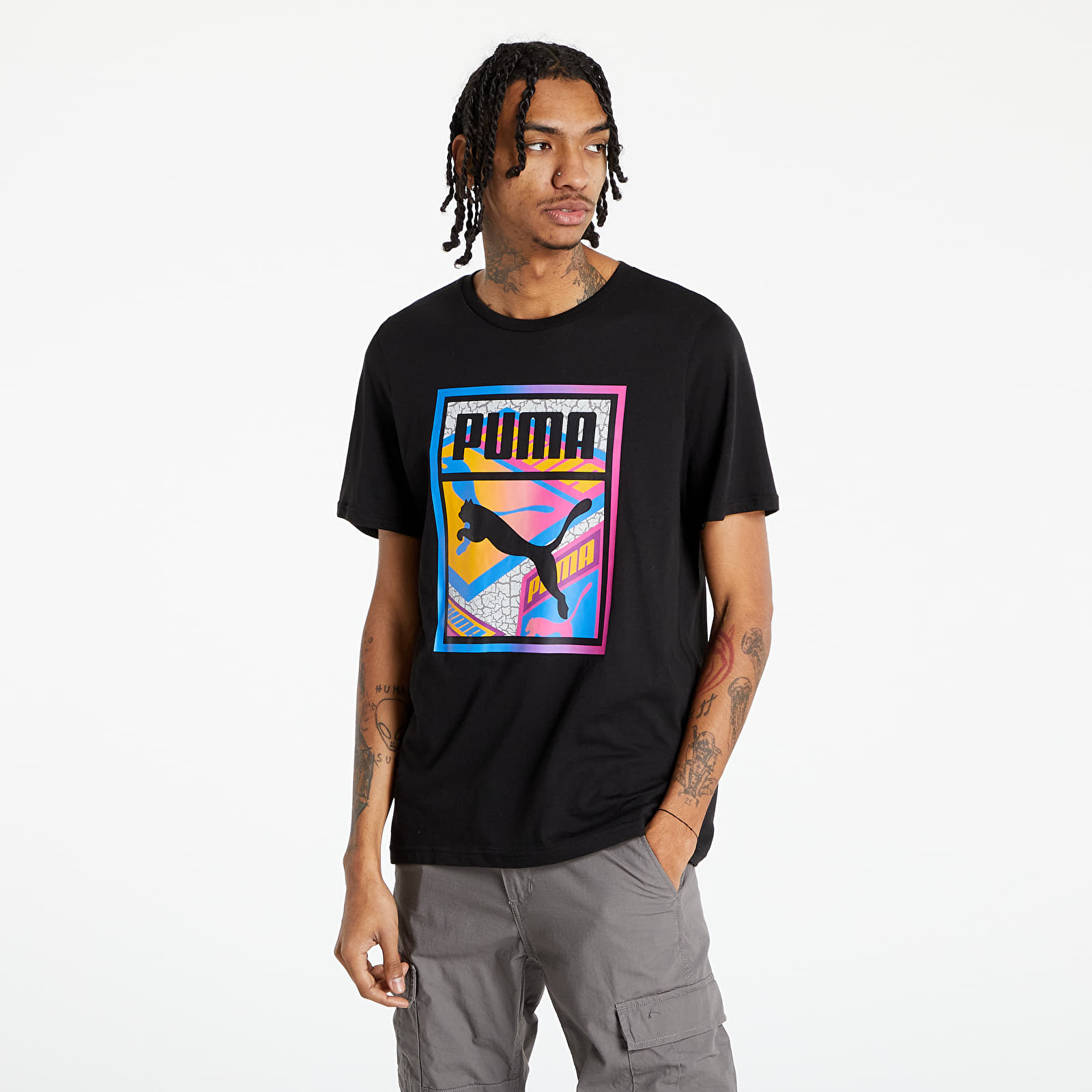 Puma Graphic Tee Box Logo Play