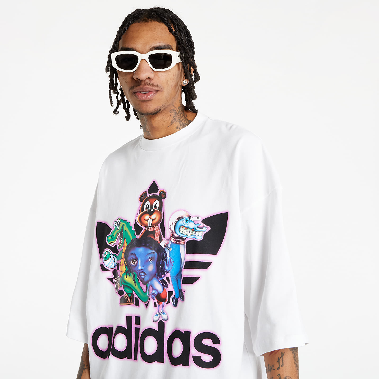 T-shirts adidas x Kerwin Frost Graphic Tee White | Footshop