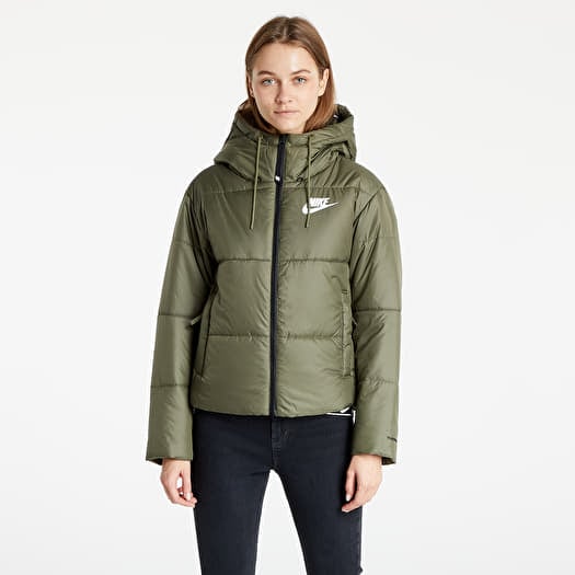 Chaquetas Nike Women s Therma FIT Repel Jacket Medium Olive Black White Footshop