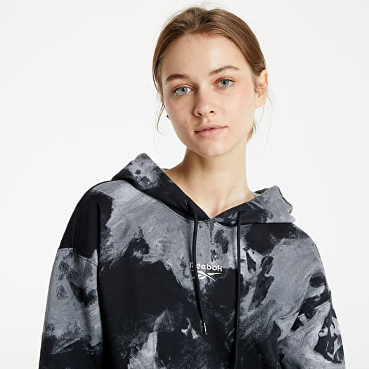 Hoodies and sweatshirts Reebok Meet You There Tie Dyed Hoodie Black Footshop