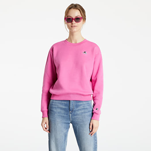 Hot pink top champion sweatshirt