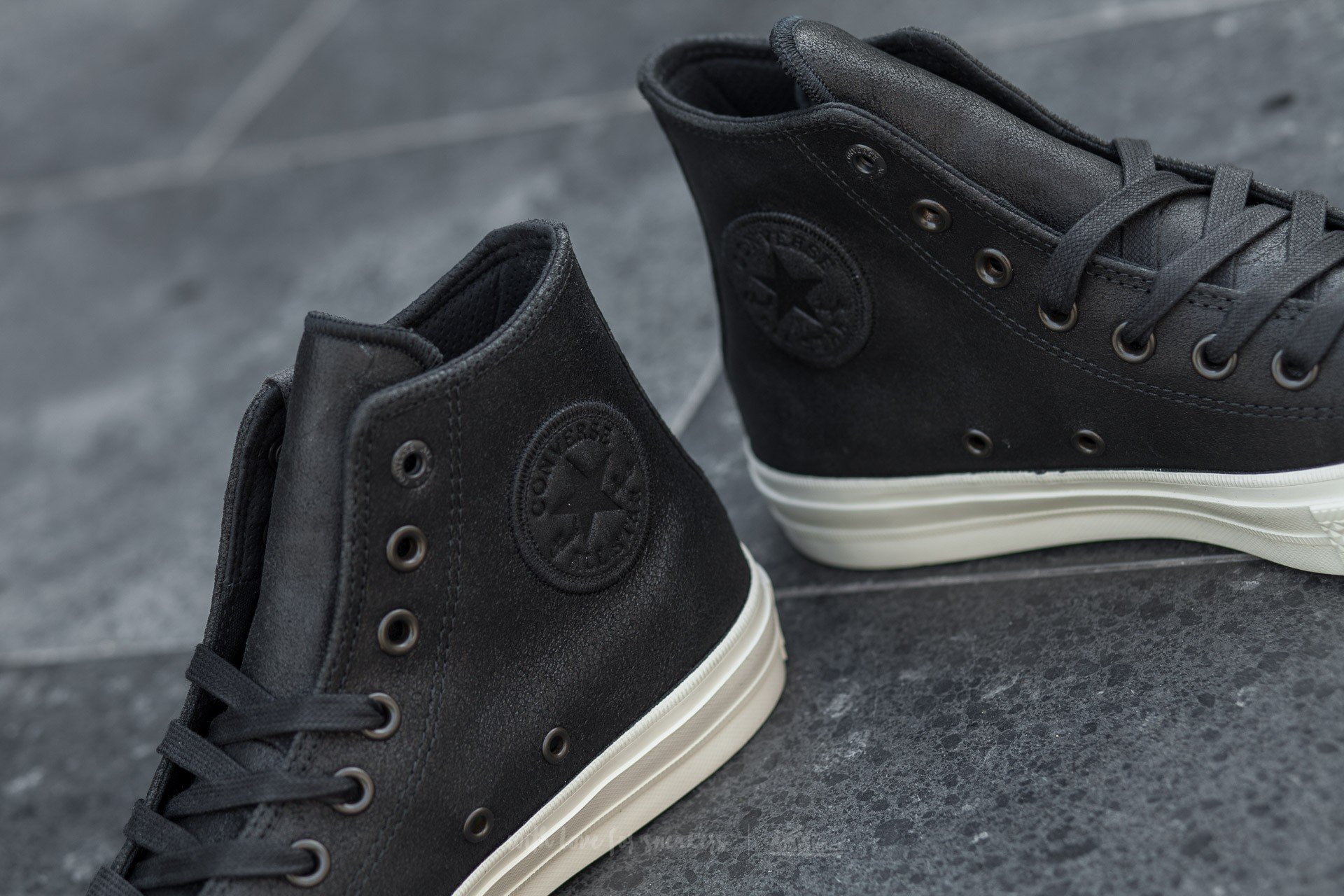 Men s shoes Converse Chuck Taylor All Star II Hi Black Black Turtledove Footshop