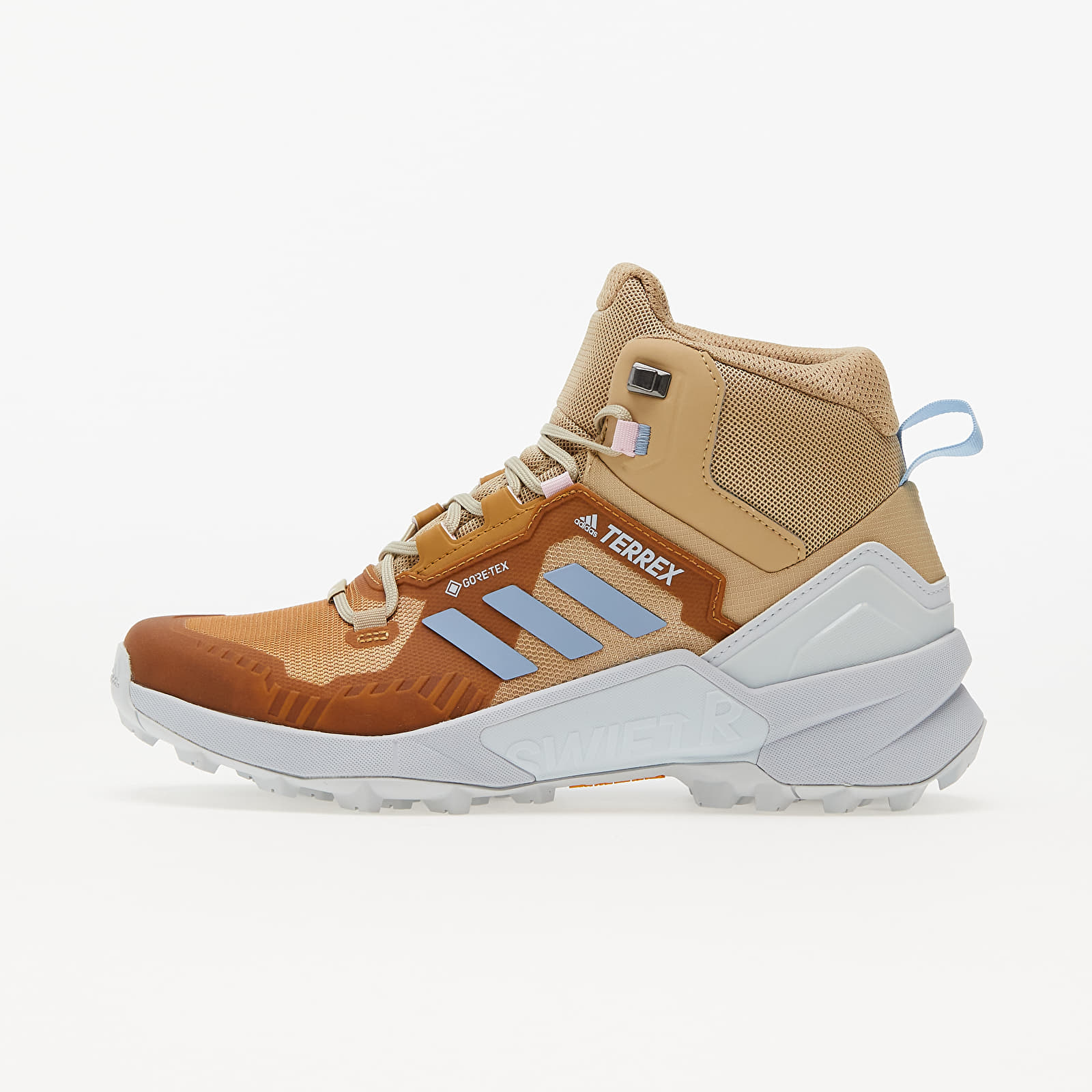Γυναικεία παπούτσια adidas Terrex Swift R3 Mid Gore-Tex W Beige Tone/ Ambient Sky/ Halo Blue