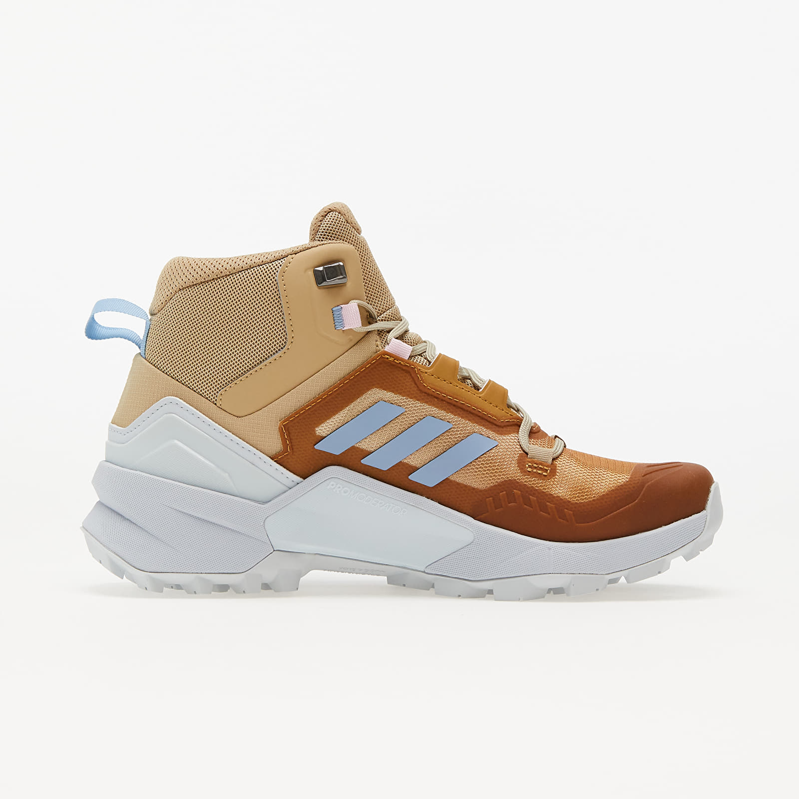 Γυναικεία παπούτσια adidas Terrex Swift R3 Mid Gore-Tex W Beige Tone/ Ambient Sky/ Halo Blue