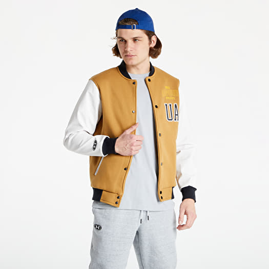 Bombers Under Armour Originators Letterman Brown Footshop