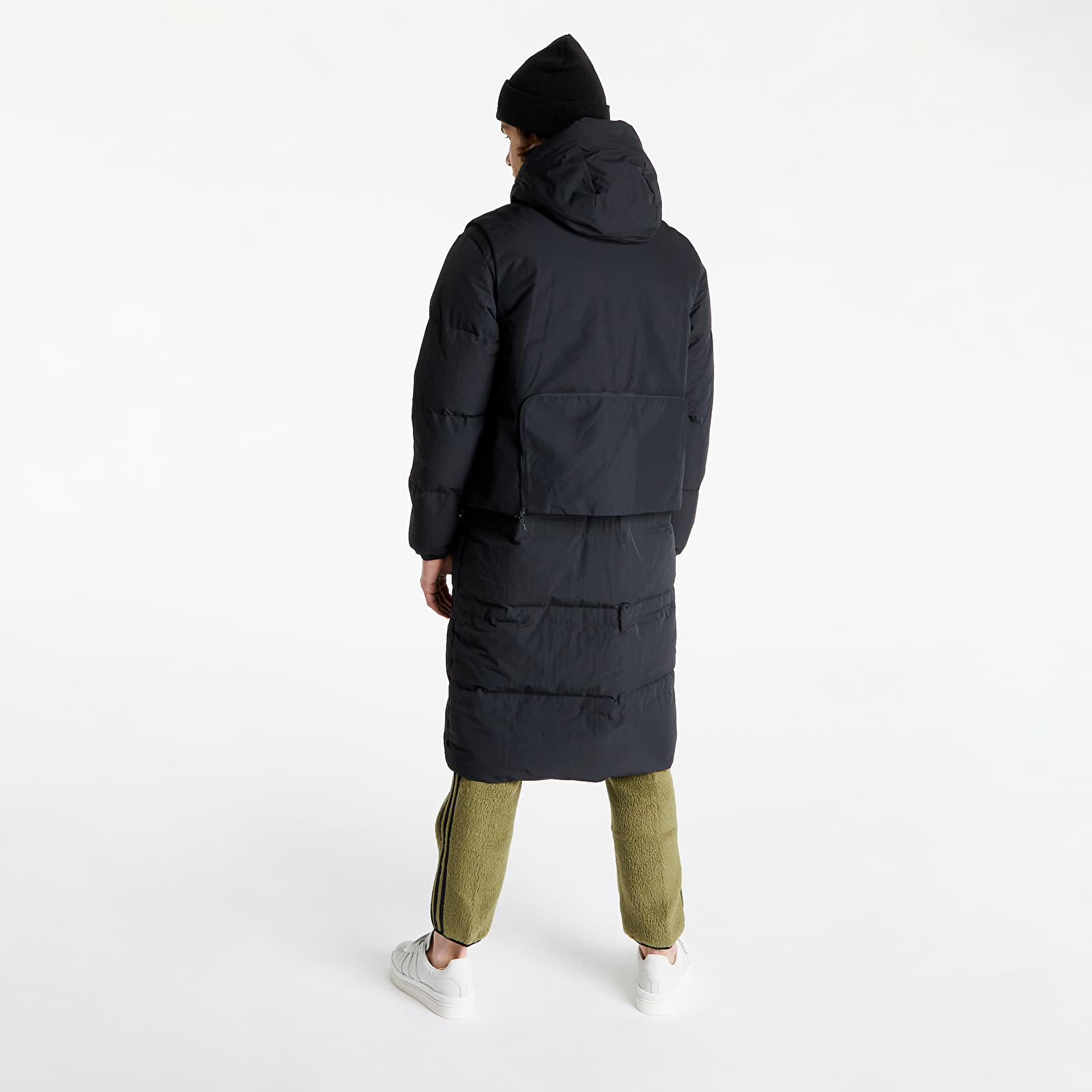 Vestes adidas Terrex Long Down Jacket Unitefit Black/ Grey Four