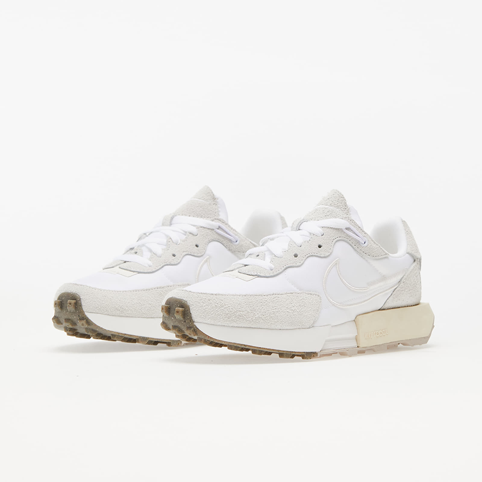 Damesko Nike W Fontanka Waffle White/ Phantom-Fossil Stone-Coconut Milk