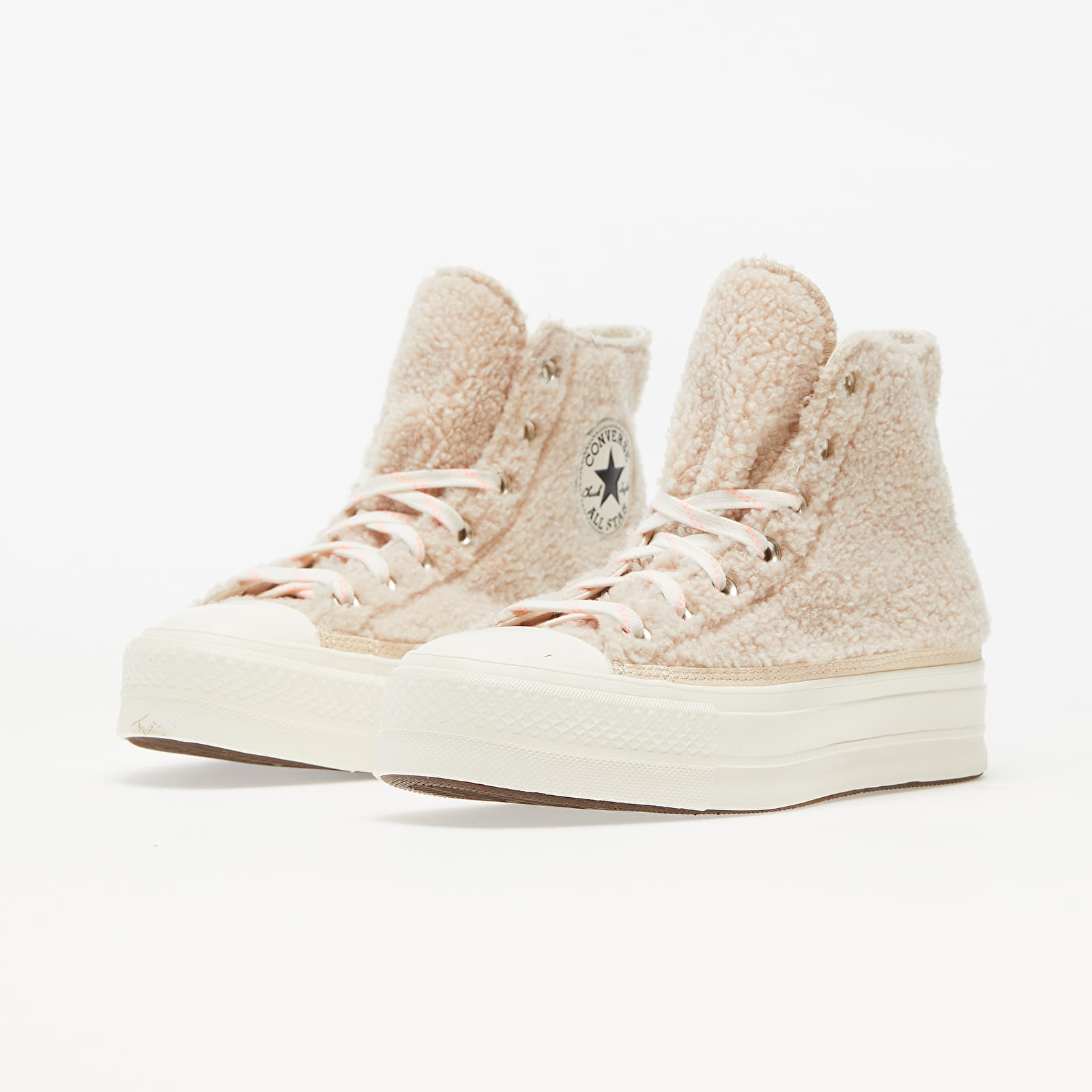 Women's shoes Converse Chuck Taylor All Star Cosy Club Platform Farro/ Egret/ Black