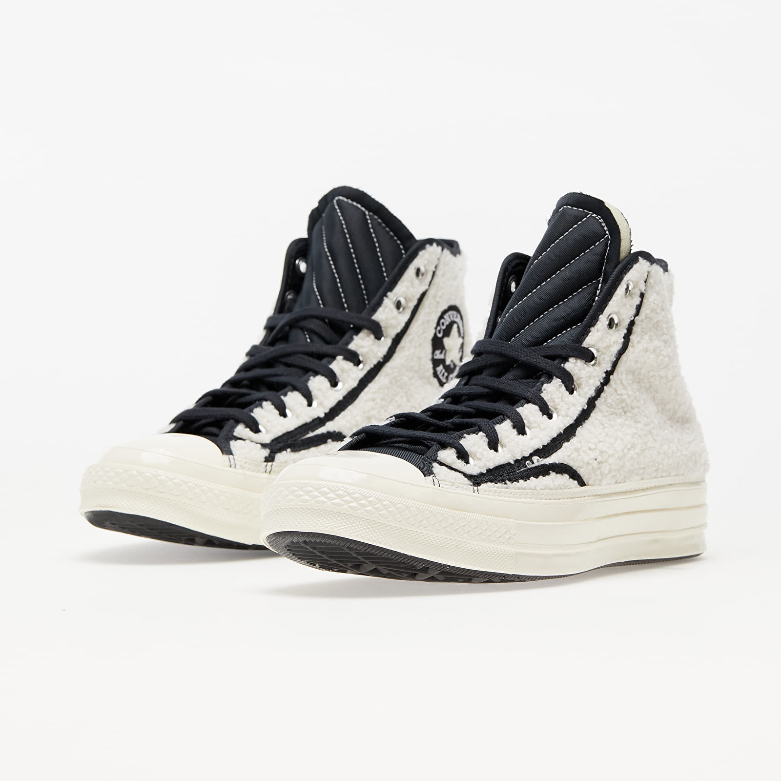 Black wool knit back chuck 70 high sneakers best sale