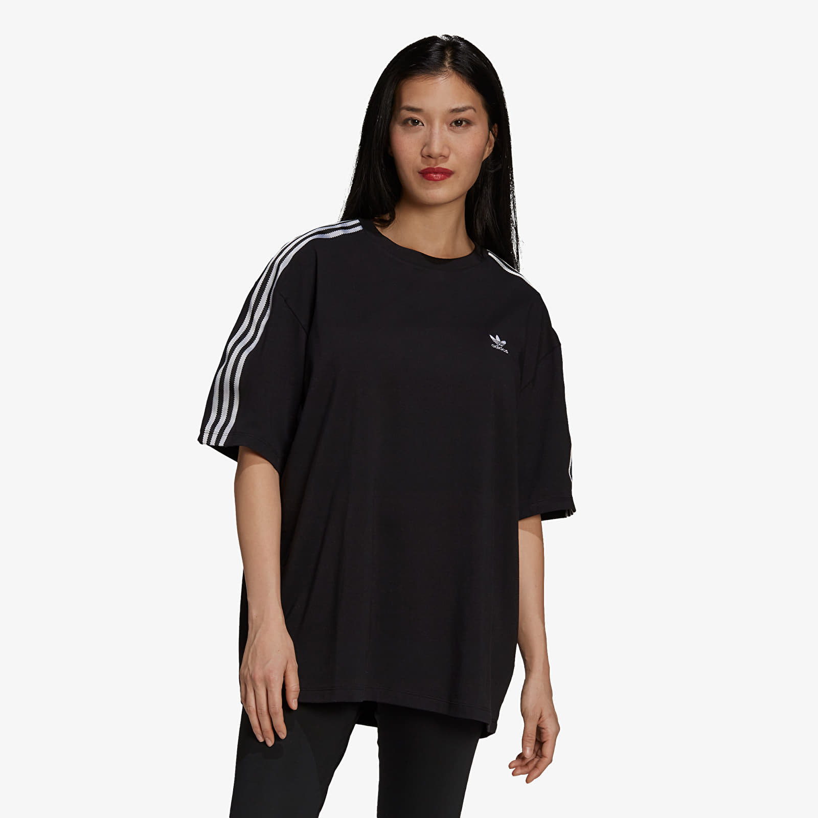 Тениски adidas Adicolor Classics Satin Tape Tee Black