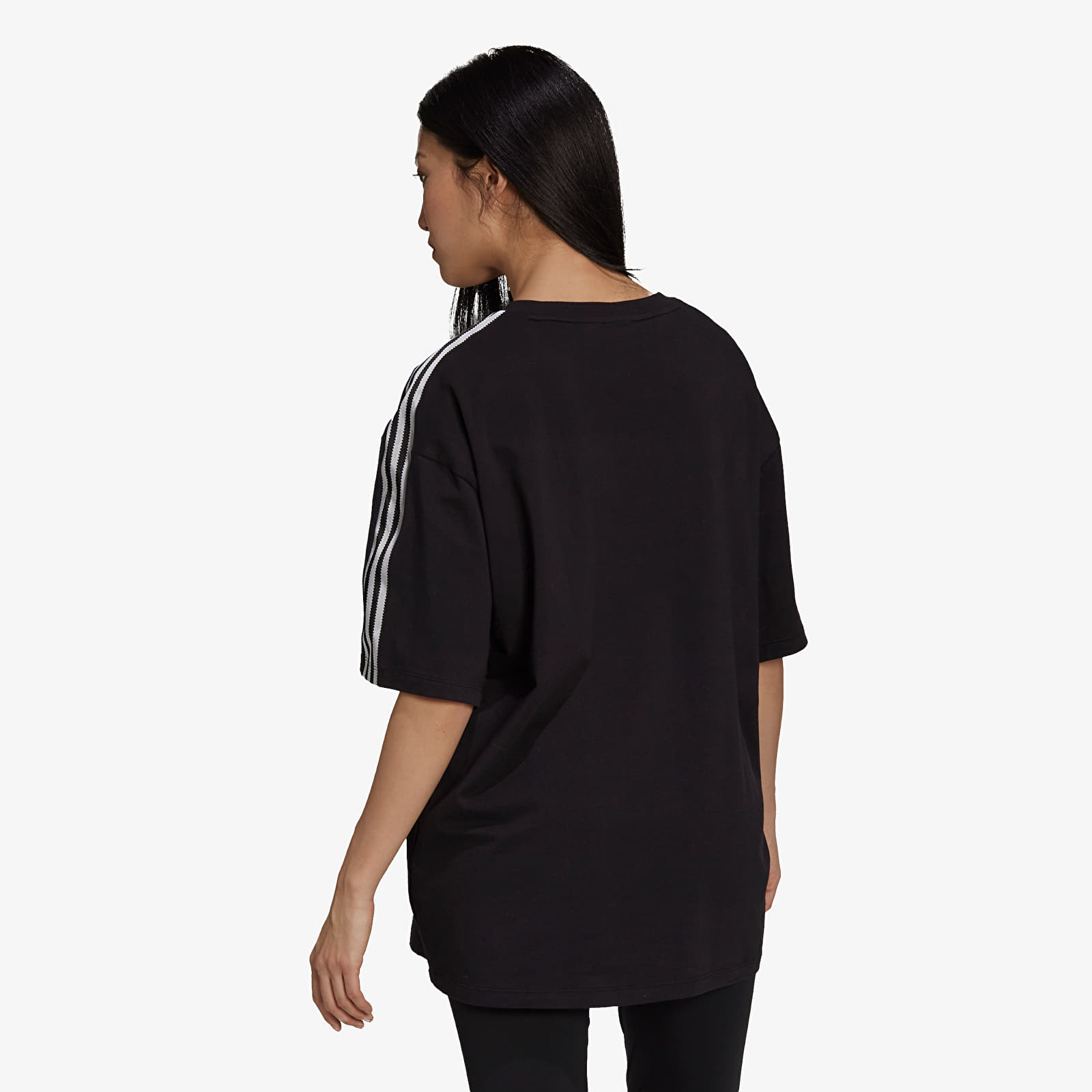 Тениски adidas Adicolor Classics Satin Tape Tee Black