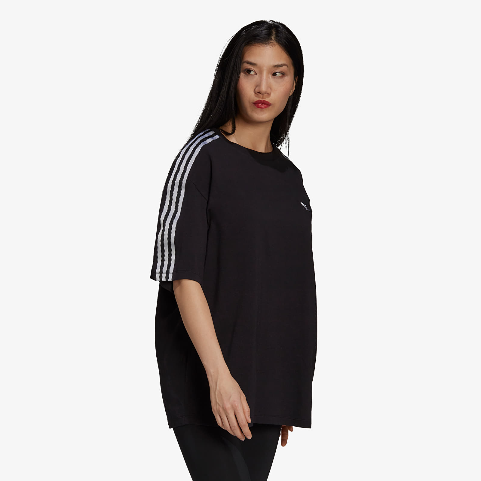 Тениски adidas Adicolor Classics Satin Tape Tee Black