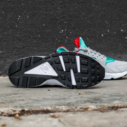 Men s shoes Nike Air Huarache Flat Silver Light Crimson Clear
