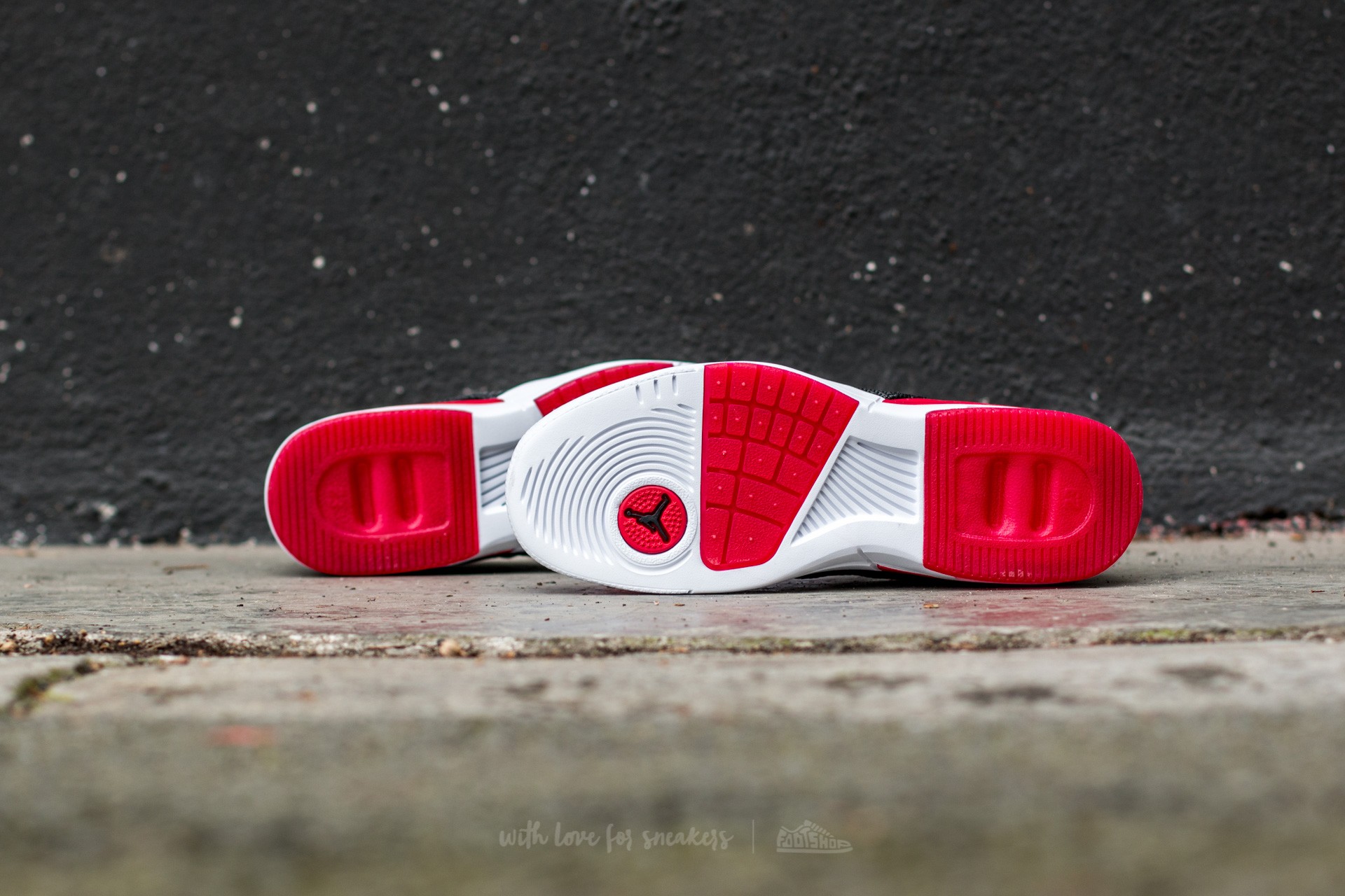 Scarpe uomo Jordan Academy Black/ Gym Red-White