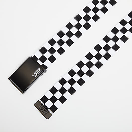 Vans black and sales white checkered belt