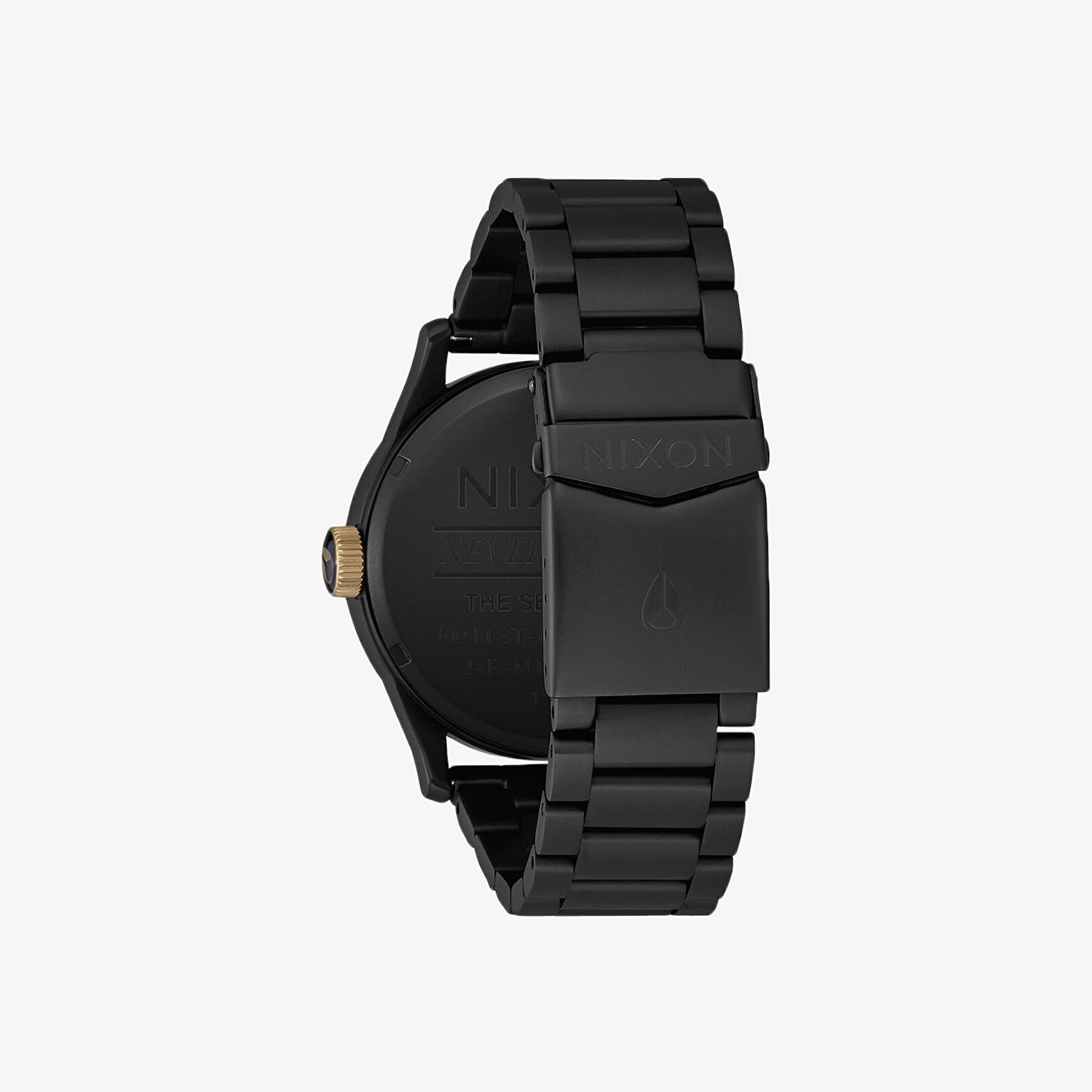 Nixon sentry hot sale ss black