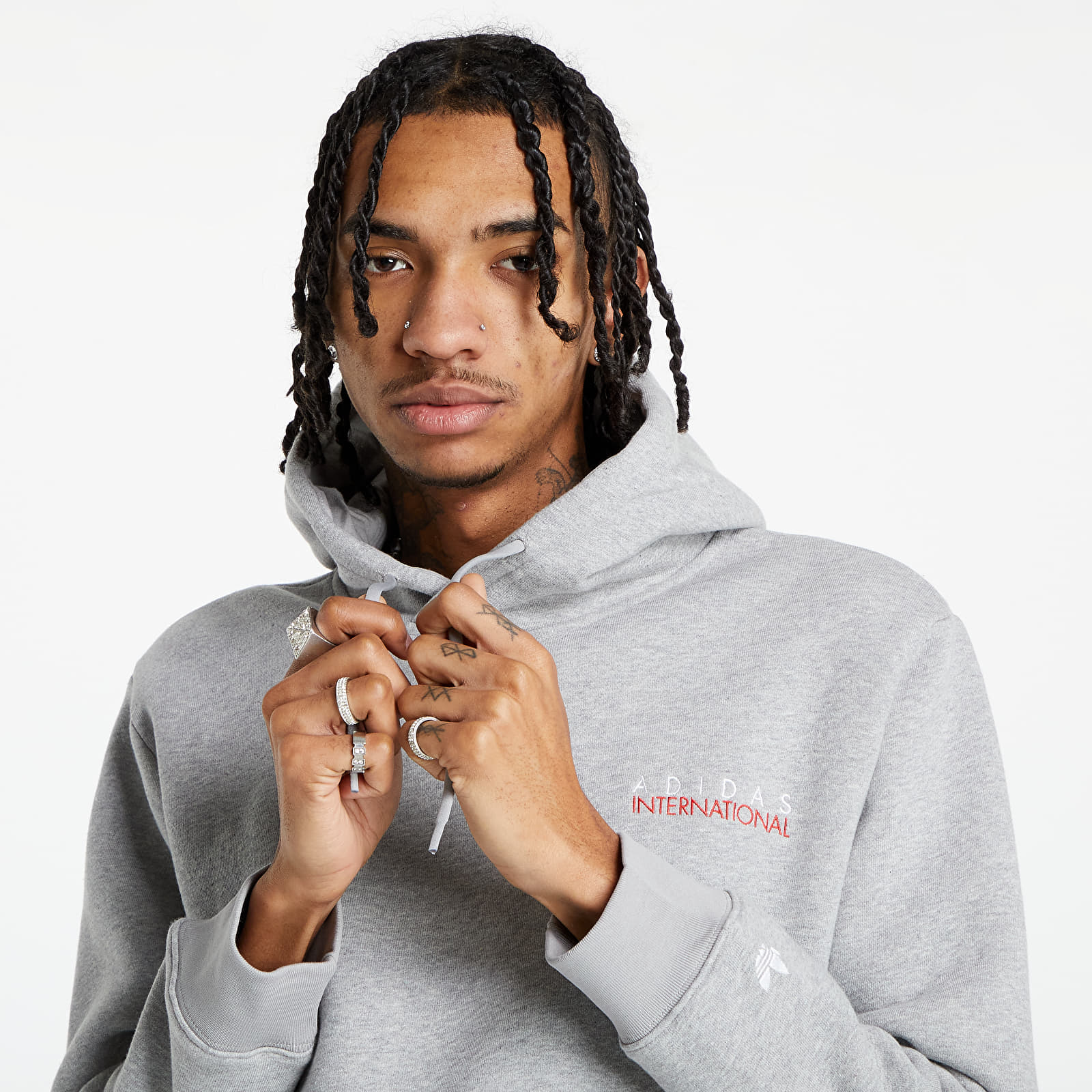 Hoodies and sweatshirts  adidas Sports Club Hoodie Medium Grey Heather