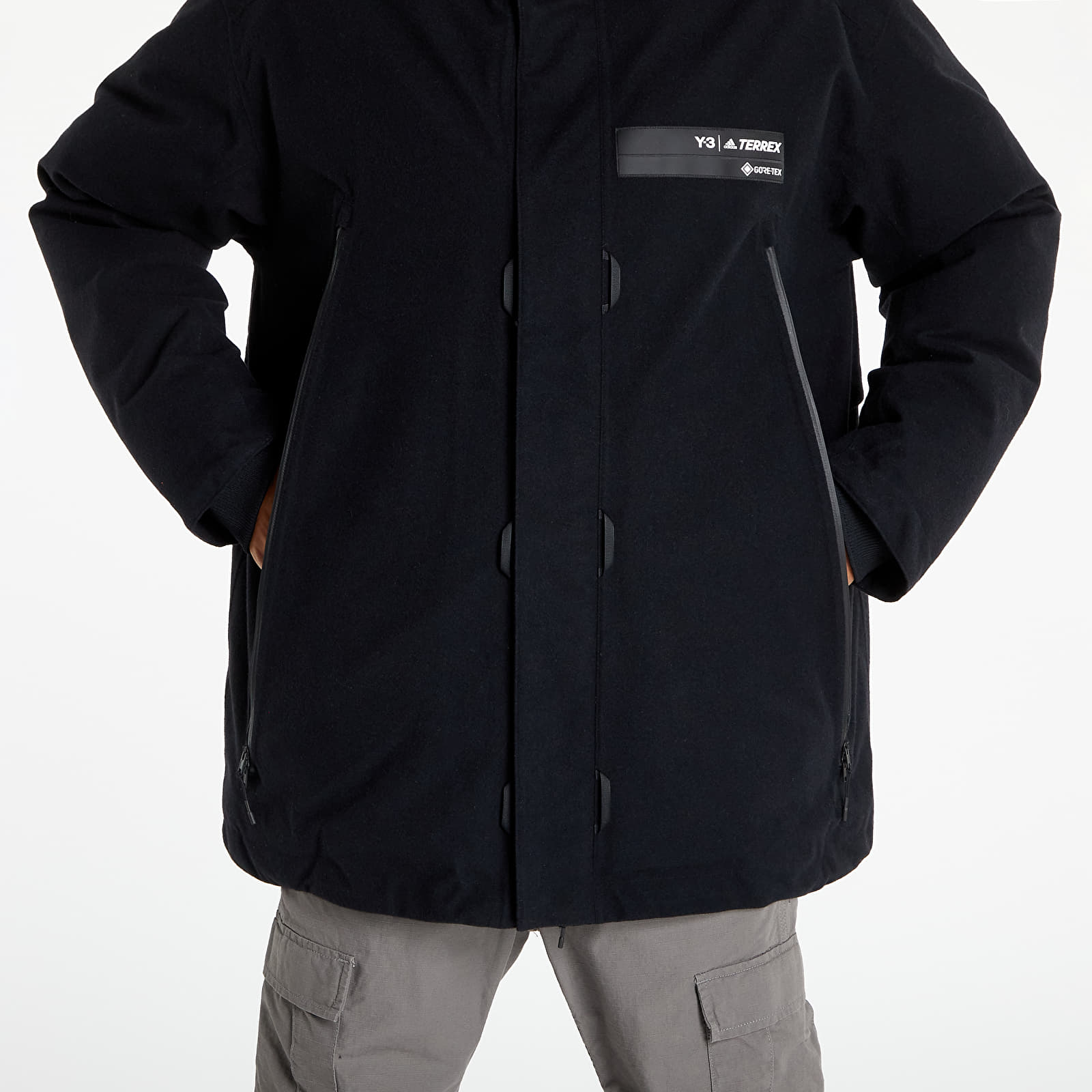 Kabátok Y-3 x adidas Terrex Melton Gore-Tex Parka Black