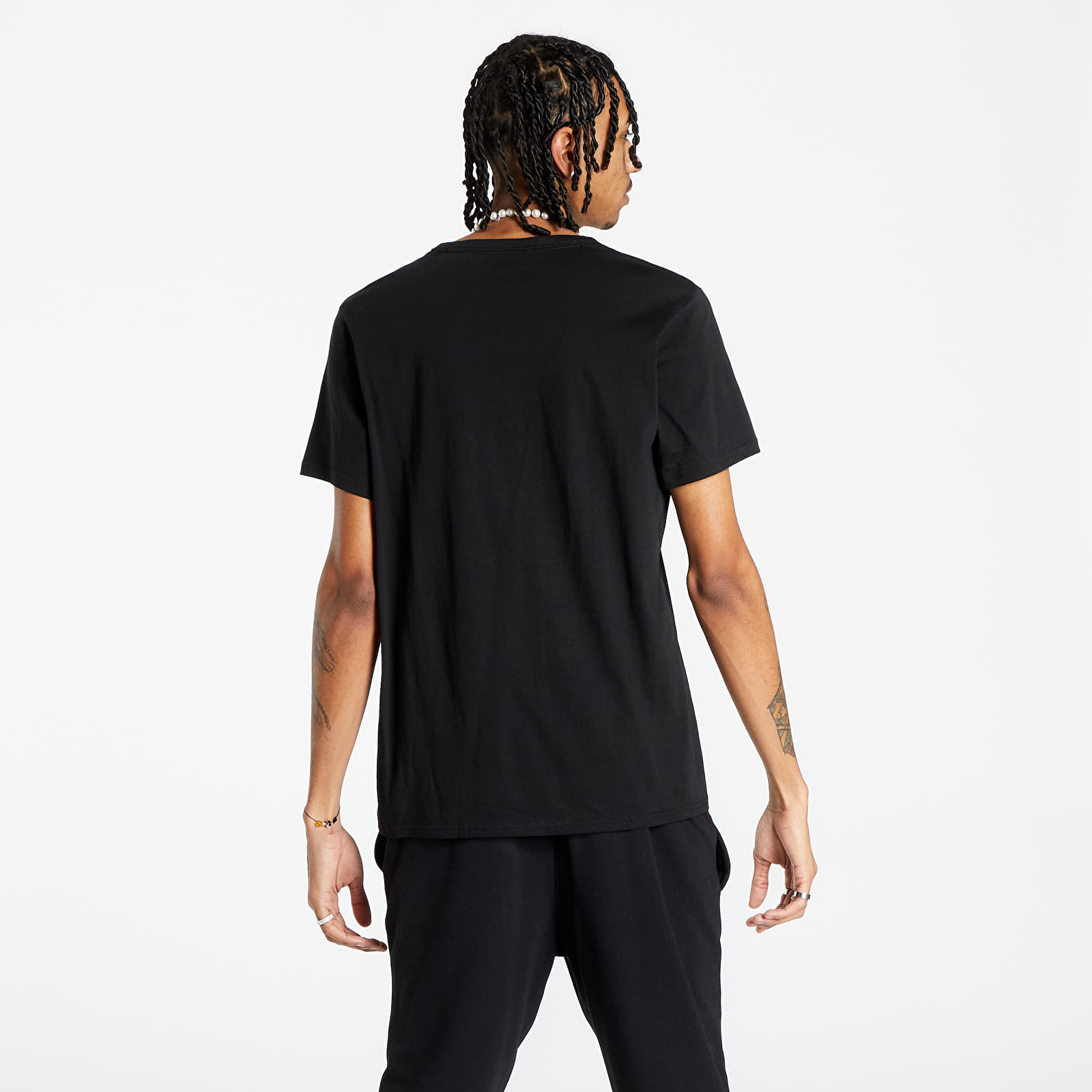T-krekli Calvin Klein Intense Power Lounge S/S Crew Neck Black/ Strawberry Shake