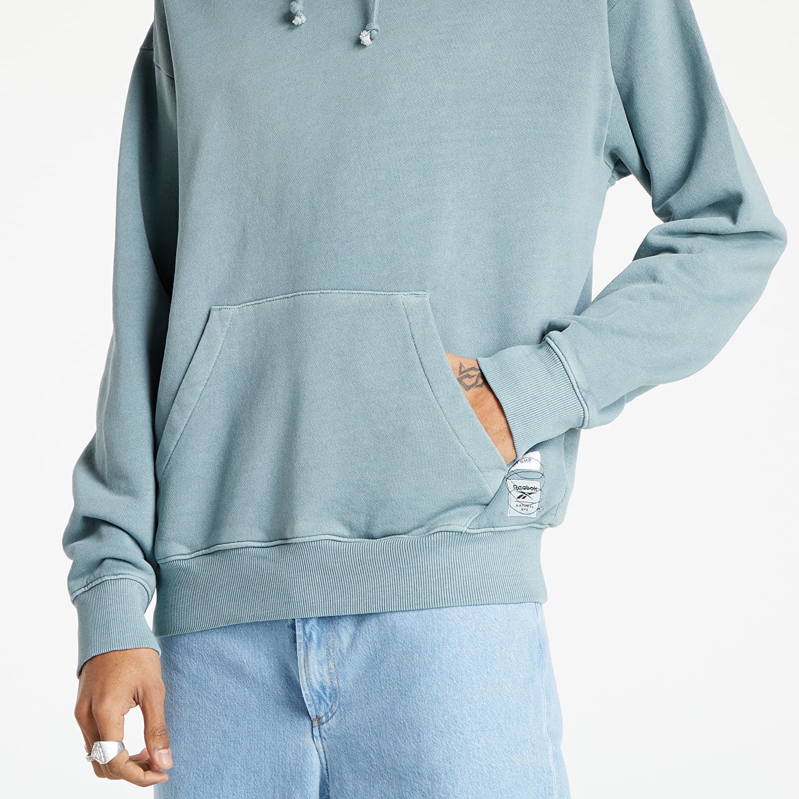 Φούτερ Footshop 10 Years meets Reebok Classics Natural Dye Hoodie Blue