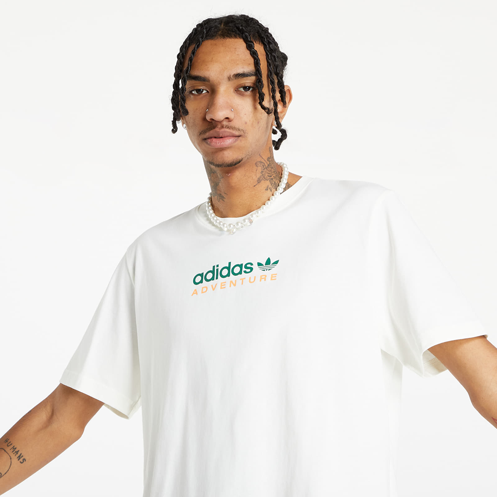 T-shirts adidas Adventure Mountain Spray Tee Off White (HF4773