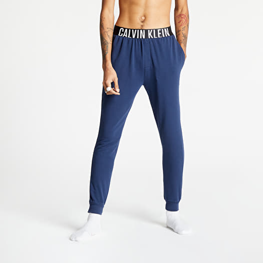 Pants and jeans Calvin Klein Intense Power Lounge Jogger Blue Shadow White Footshop