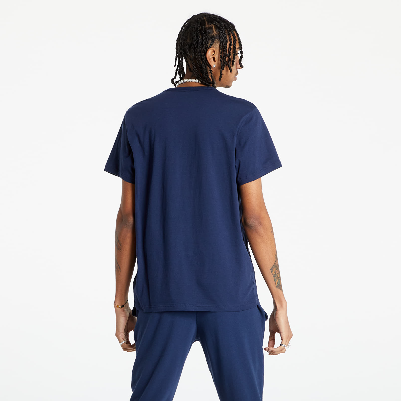 Camisetas Calvin Klein Intense Power Lounge S/S Crew Neck Blue Shadow/ White