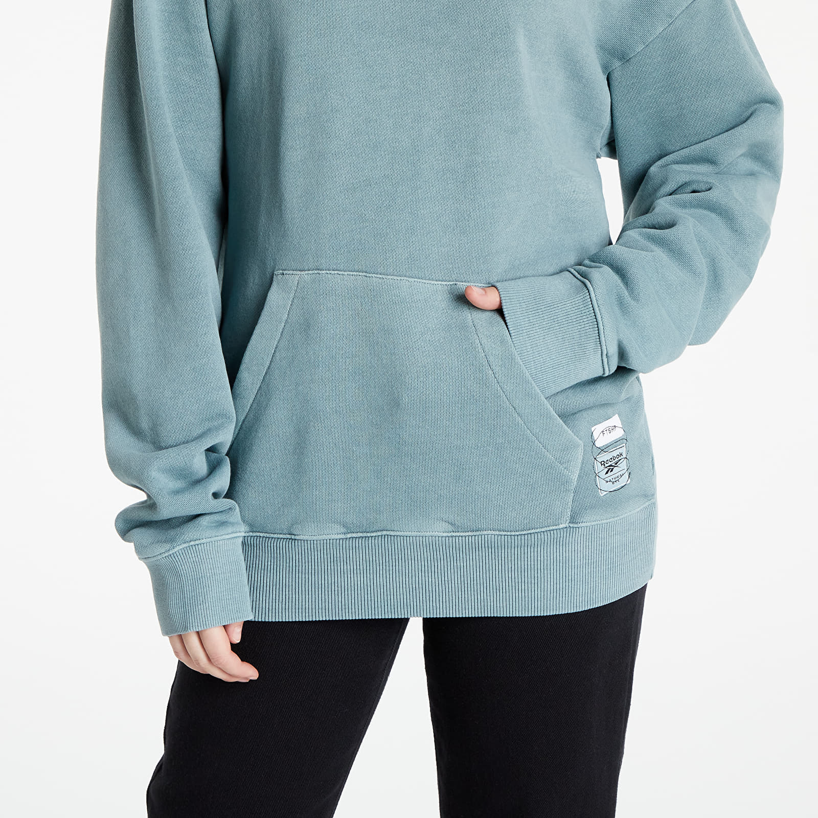 Φούτερ Footshop 10 Years meets Reebok Classics Natural Dye Hoodie Blue