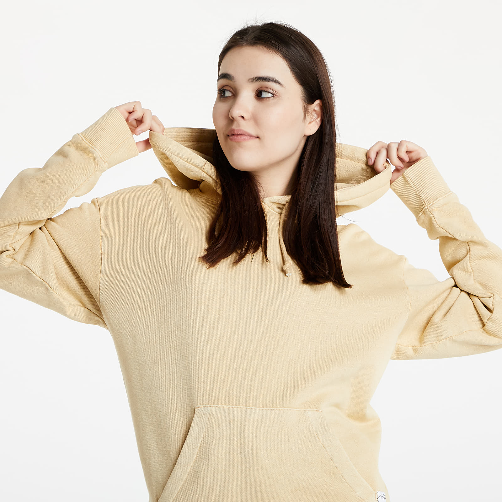 Bluzy Footshop 10 Years meets Reebok Classics Natural Dye Hoodie Yellow
