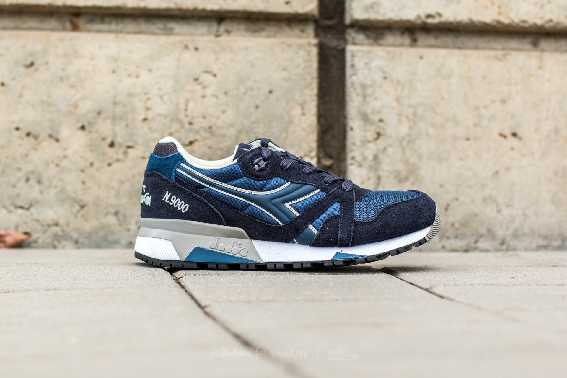 Diadora n9000 sales nyl bambino grigio