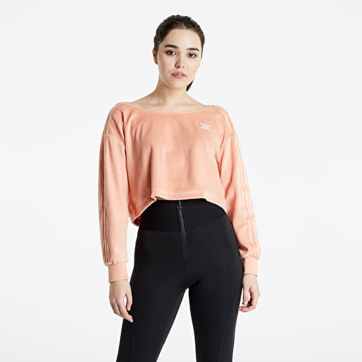 Hoodies and sweatshirts adidas Sweater Ambient Blush Footshop