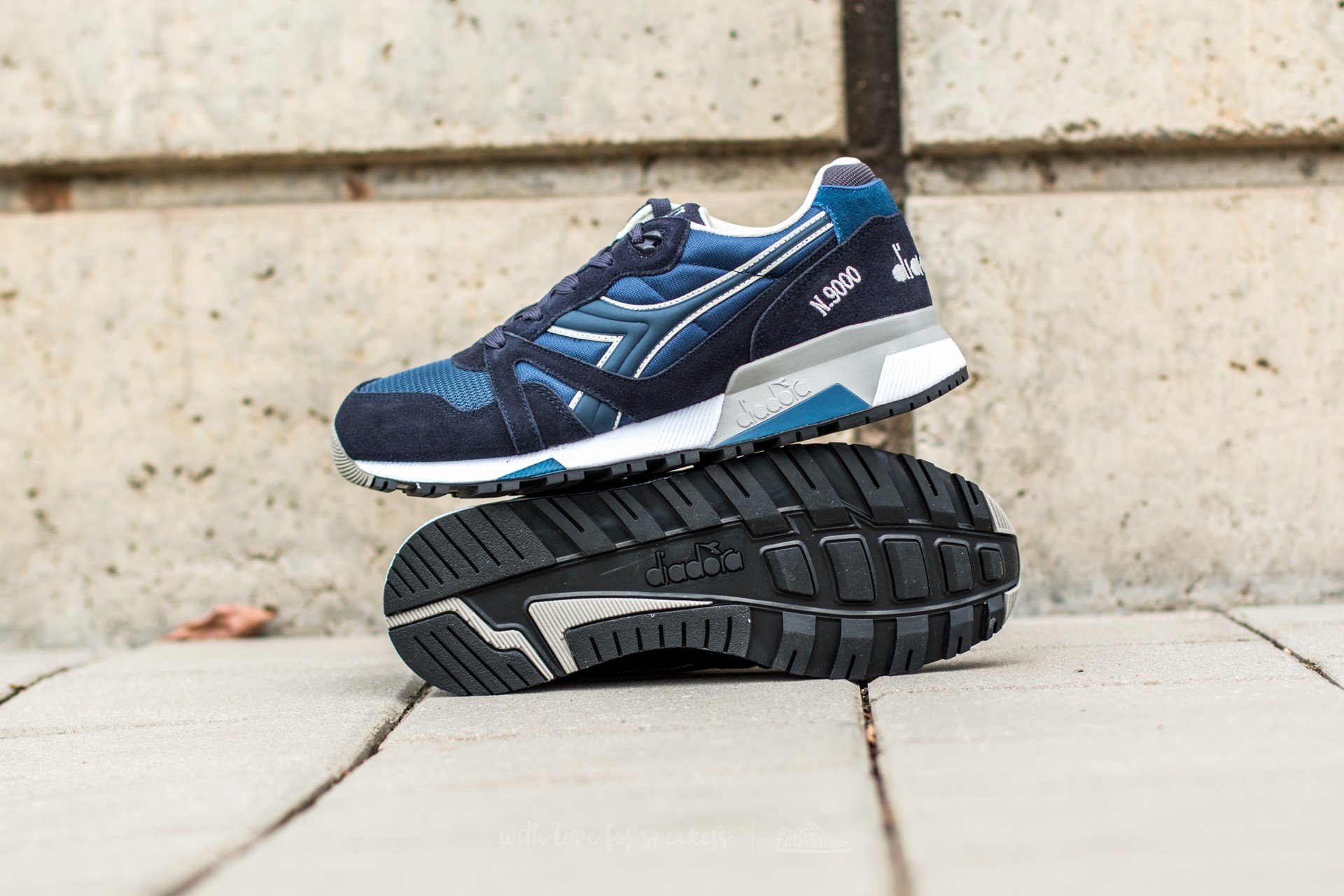 Men s shoes Diadora N9000 NYL II Insigna Blue Nine Iron Footshop