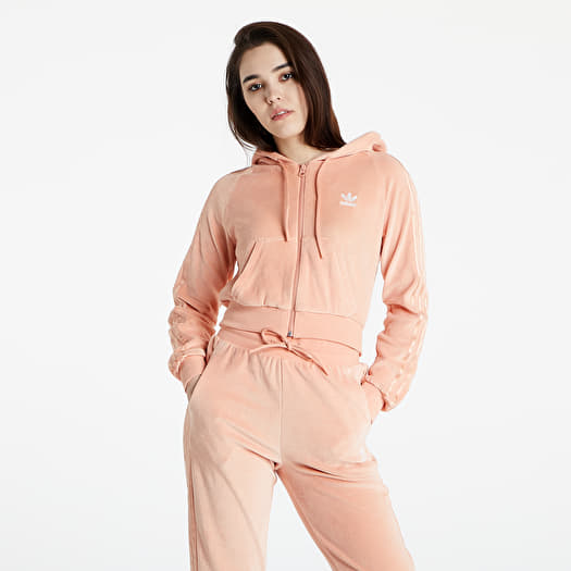 adidas Originals Crop Full Zip Hoodie