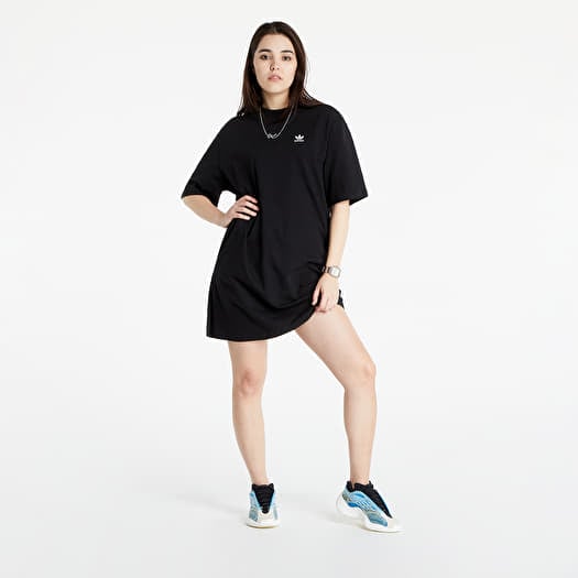 Adidas tee dress black sale