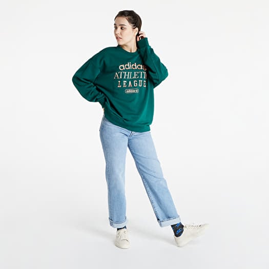 Adidas originals collegiate online crew sweatshirt
