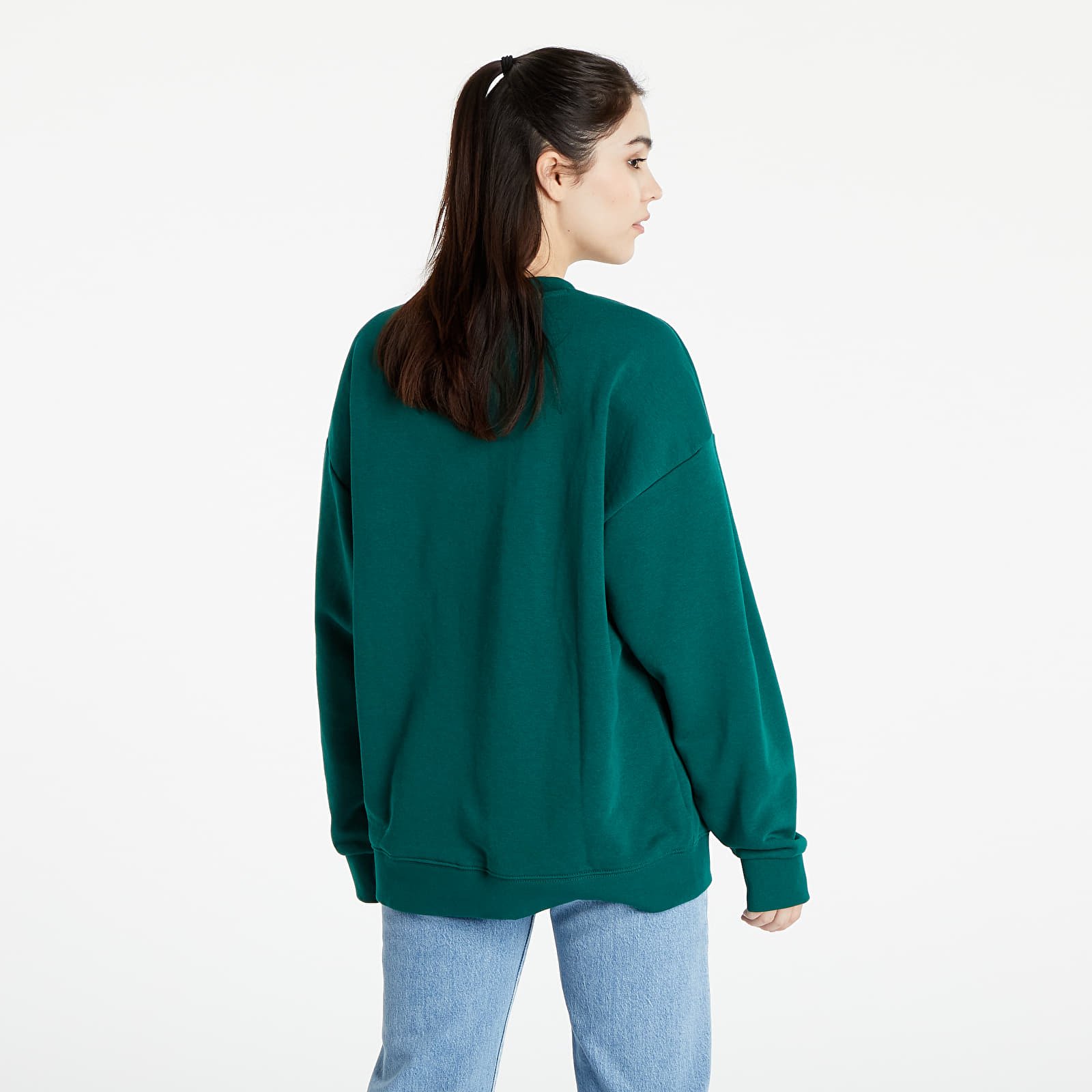 Hanorace adidas Crew Collegiate Green