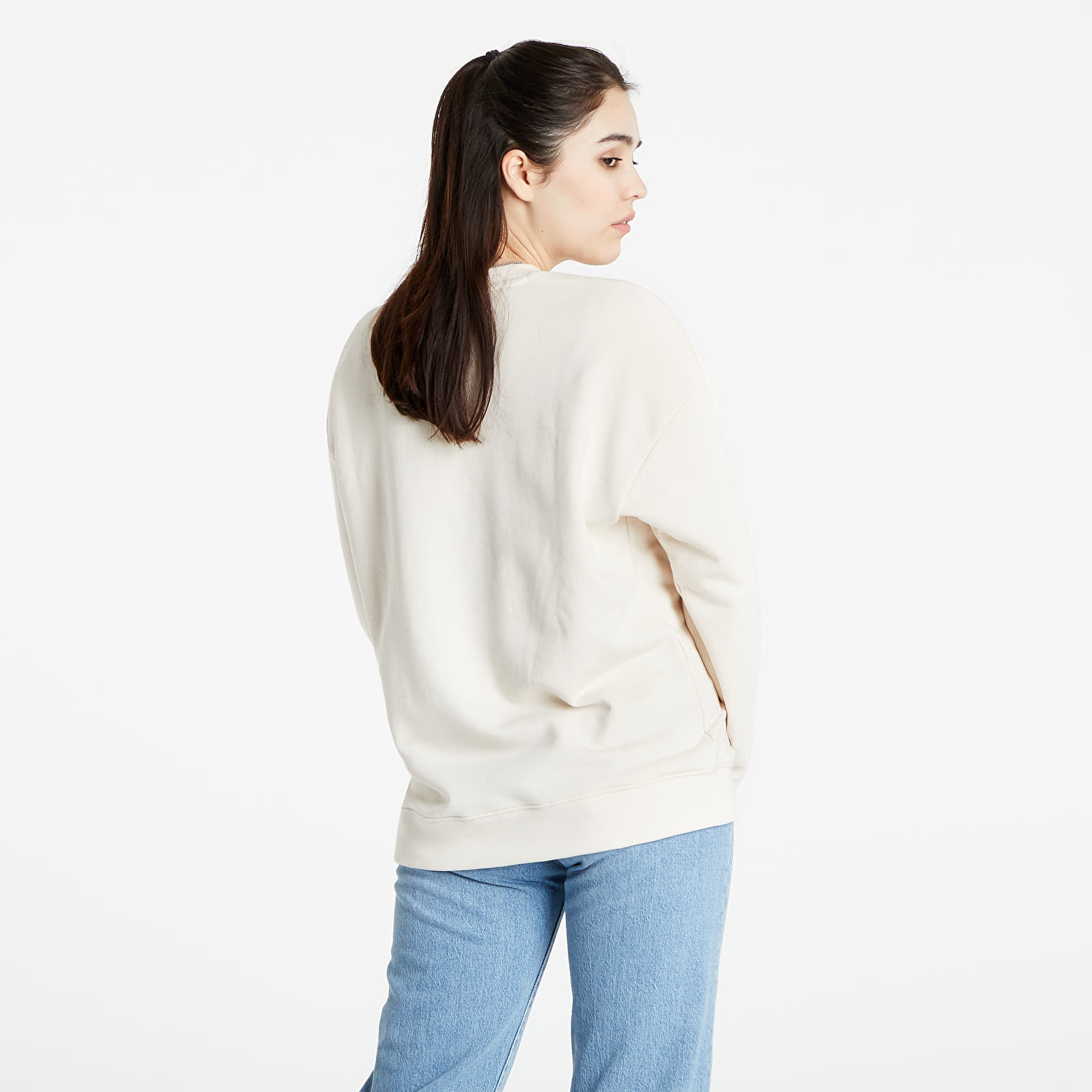 Mikiny a svetre adidas Originals Crewneck Wonder White