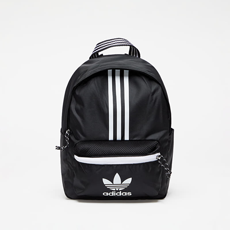 adidas black and white mini backpack for Women – Small Bag for Travel, Gym, Festival & More padded back panel adidas Micro Mini Backpack -
