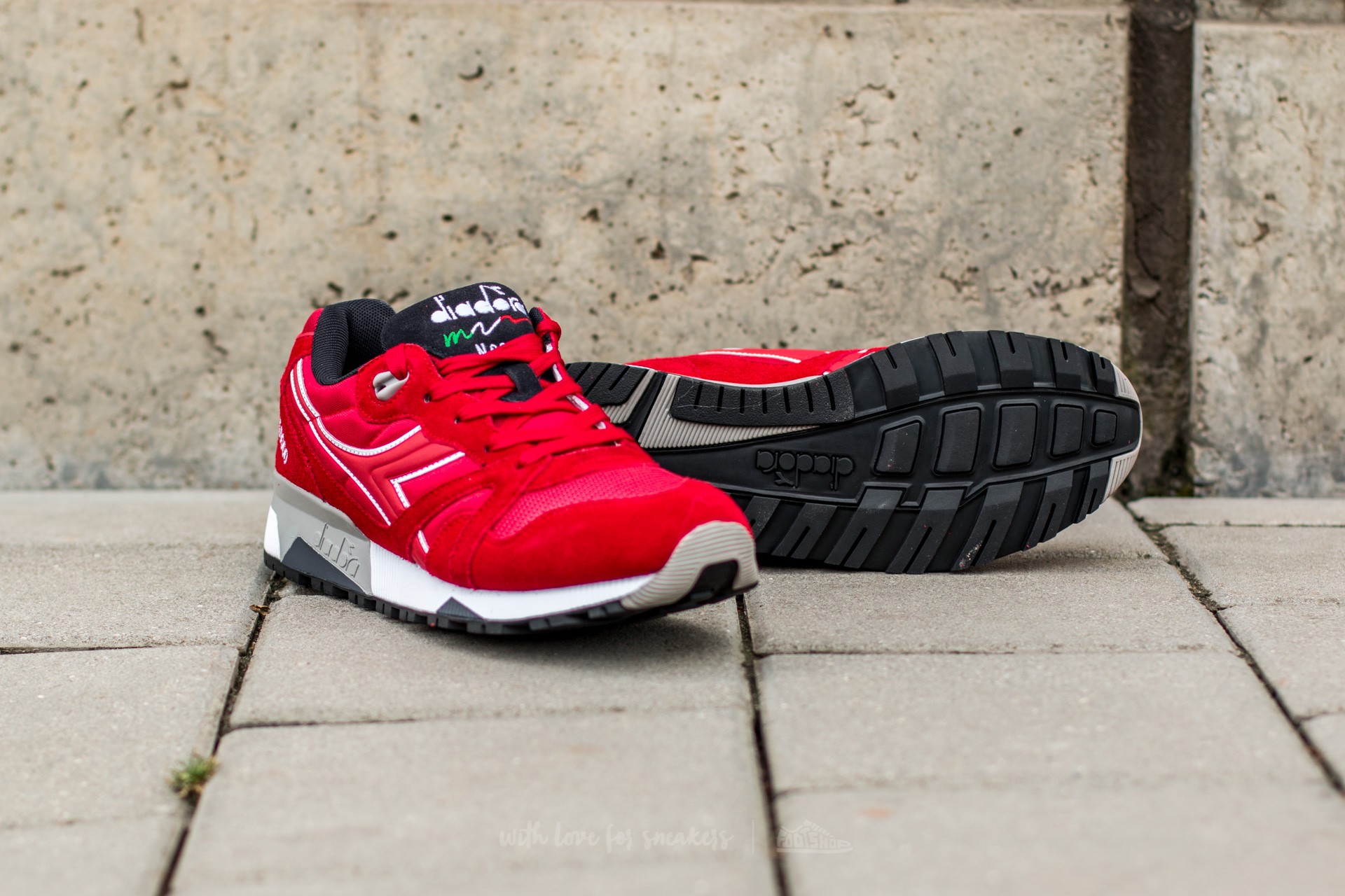 Diadora n9000 iii red hotsell
