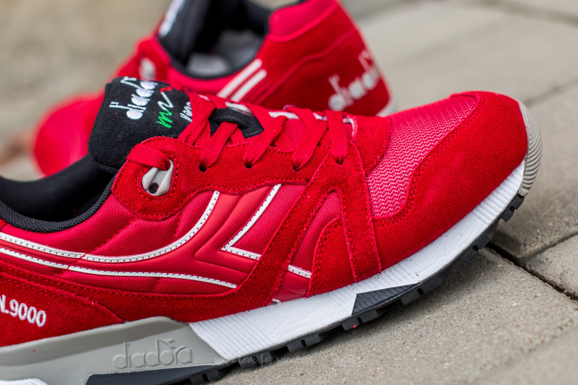 Men's shoes Diadora N9000 NYL II Chili Pepper/ Nine Iron