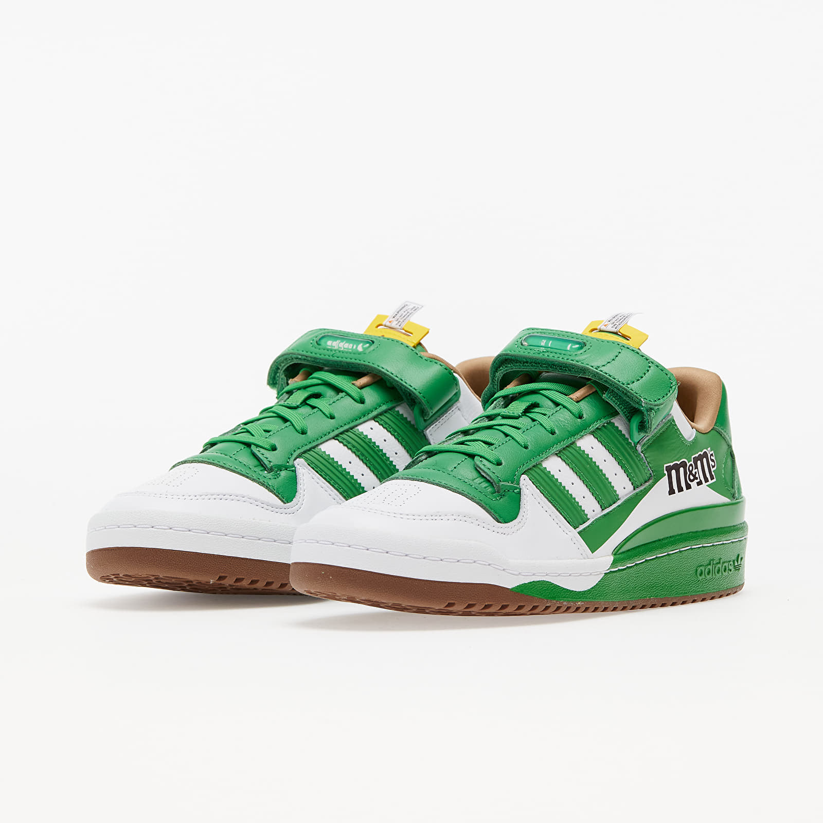 Men's shoes adidas x M&M's Forum Lo 84 Green/ Ftw White/ Eqt Yellow