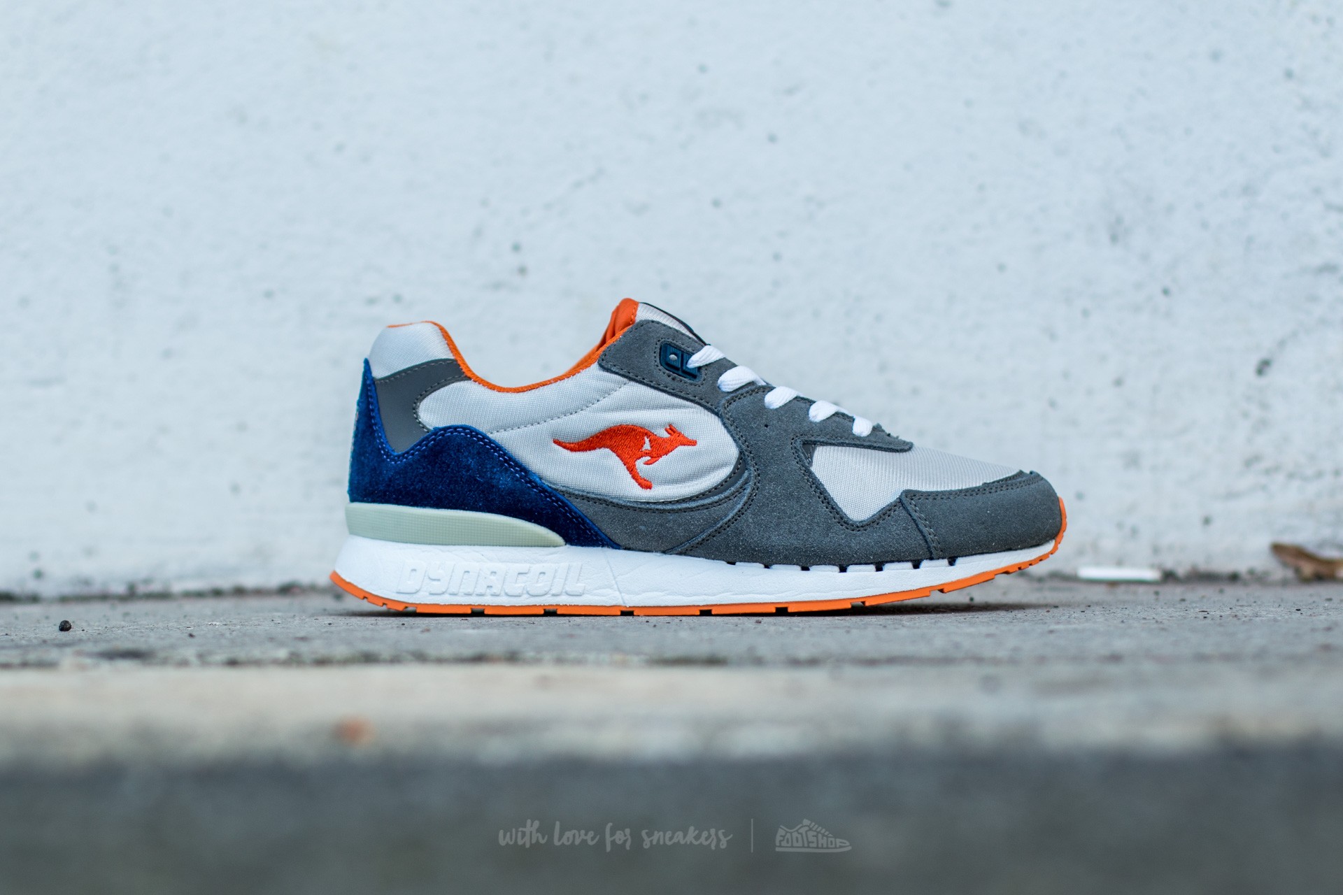 Buty męskie KangaROOS Coil-R2 Mid Grey/ It Grey
