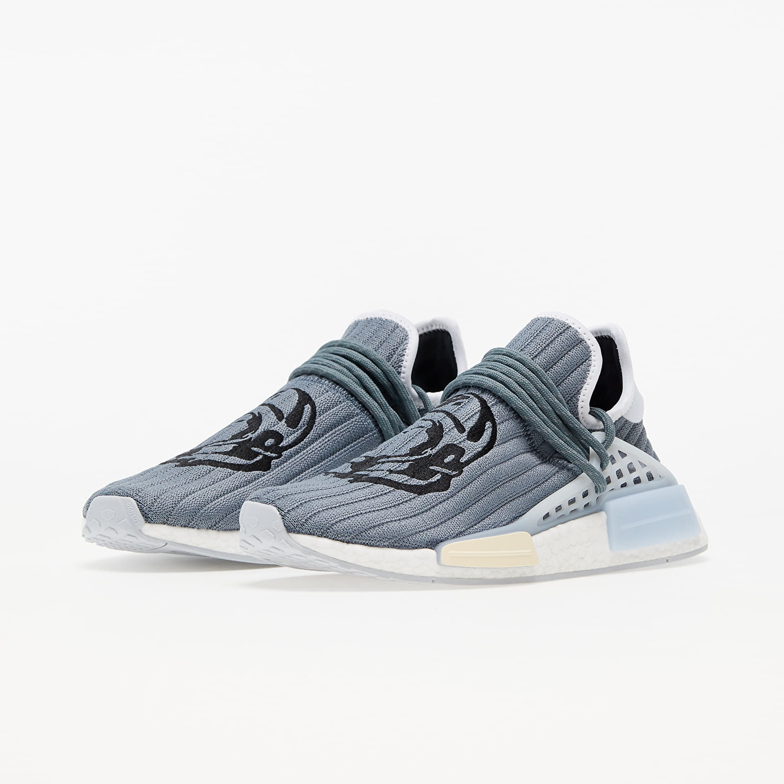 Herren Sneaker und Schuhe adidas x Billionaire Boys Club x Pharrell Williams HU NMD Customized Halo Blue Wonder White Footshop