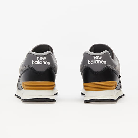 New balance 574 black and gold sales