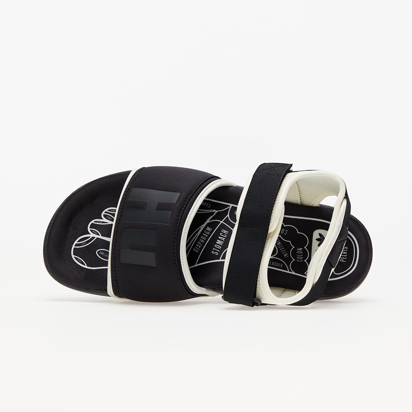 Încălțăminte și sneakerși pentru bărbați adidas x Pharrell Williams Adilette 2.0 Core Black/ Off White/ Core Black