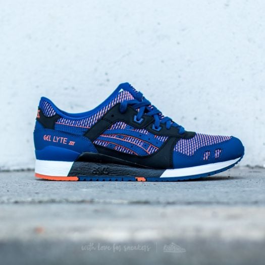 Asics gel lyte iii blue and orange sales