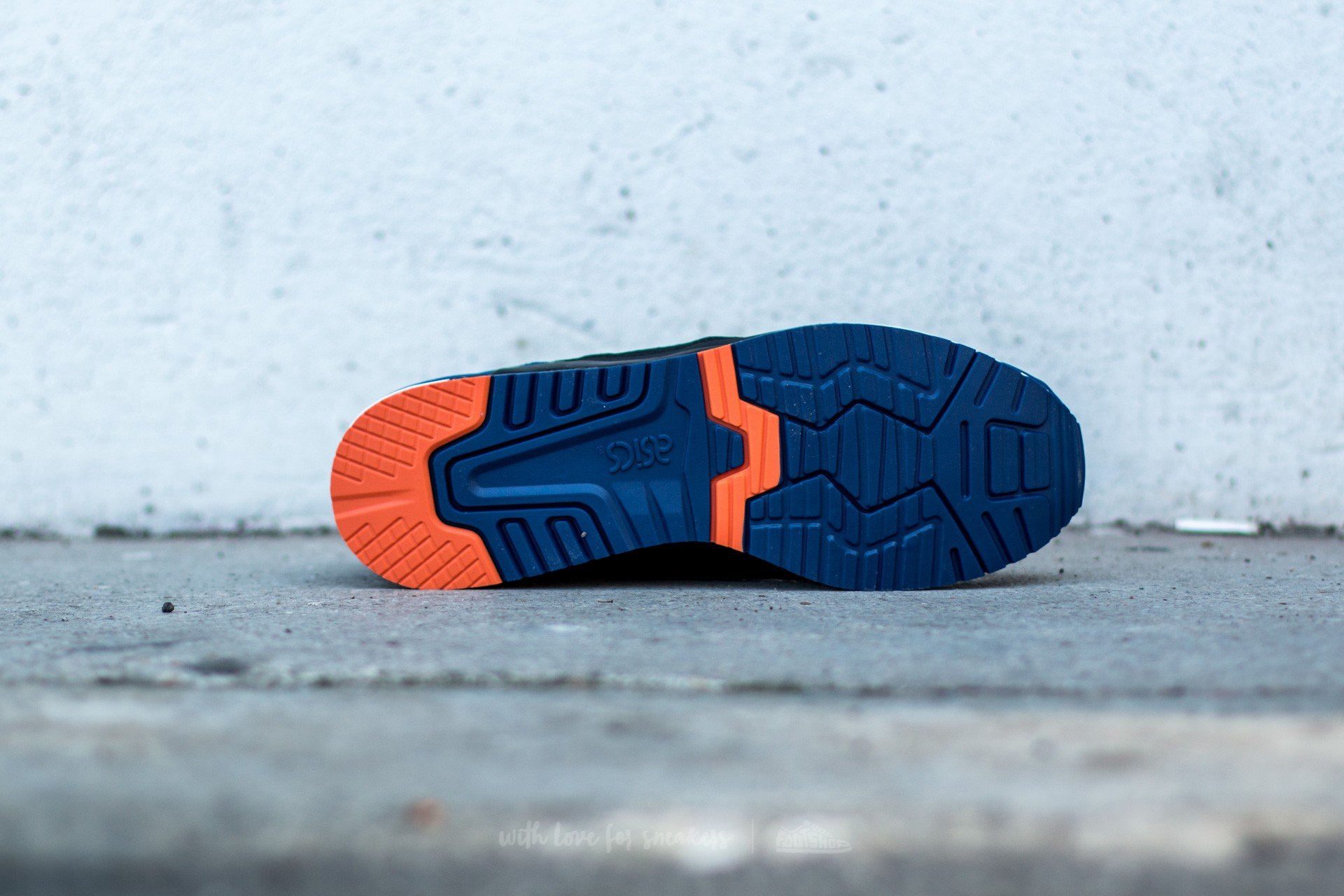 Sapatos de homem Asics Gel-Lyte III Blue Print/ Orange