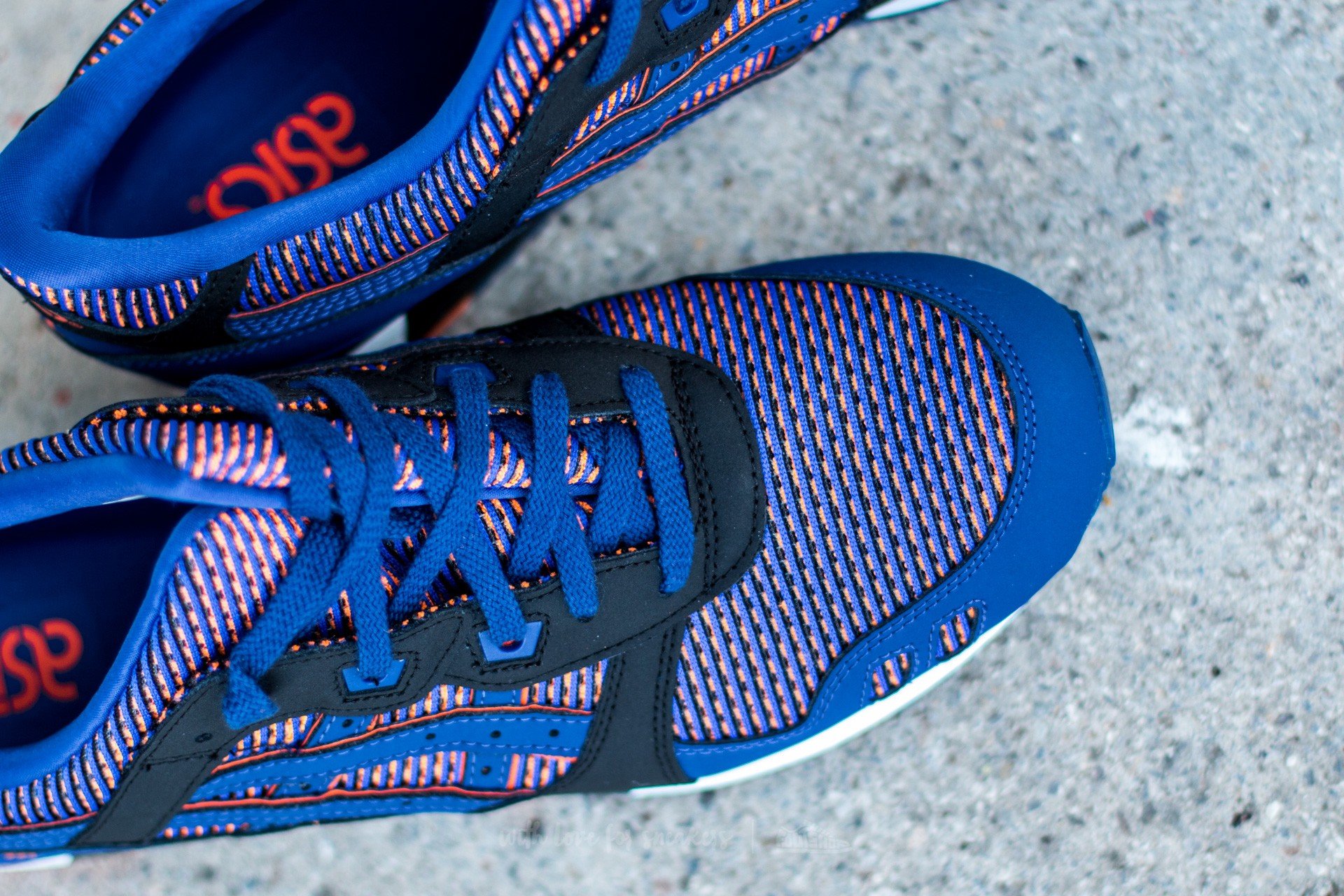 Sapatos de homem Asics Gel-Lyte III Blue Print/ Orange